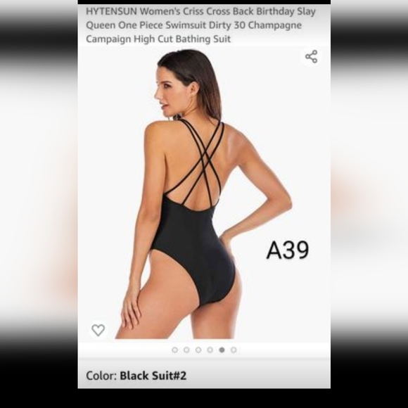 Brand New Hytensun Birthday Suit Swimsuit A39 - Picture 2 of 2